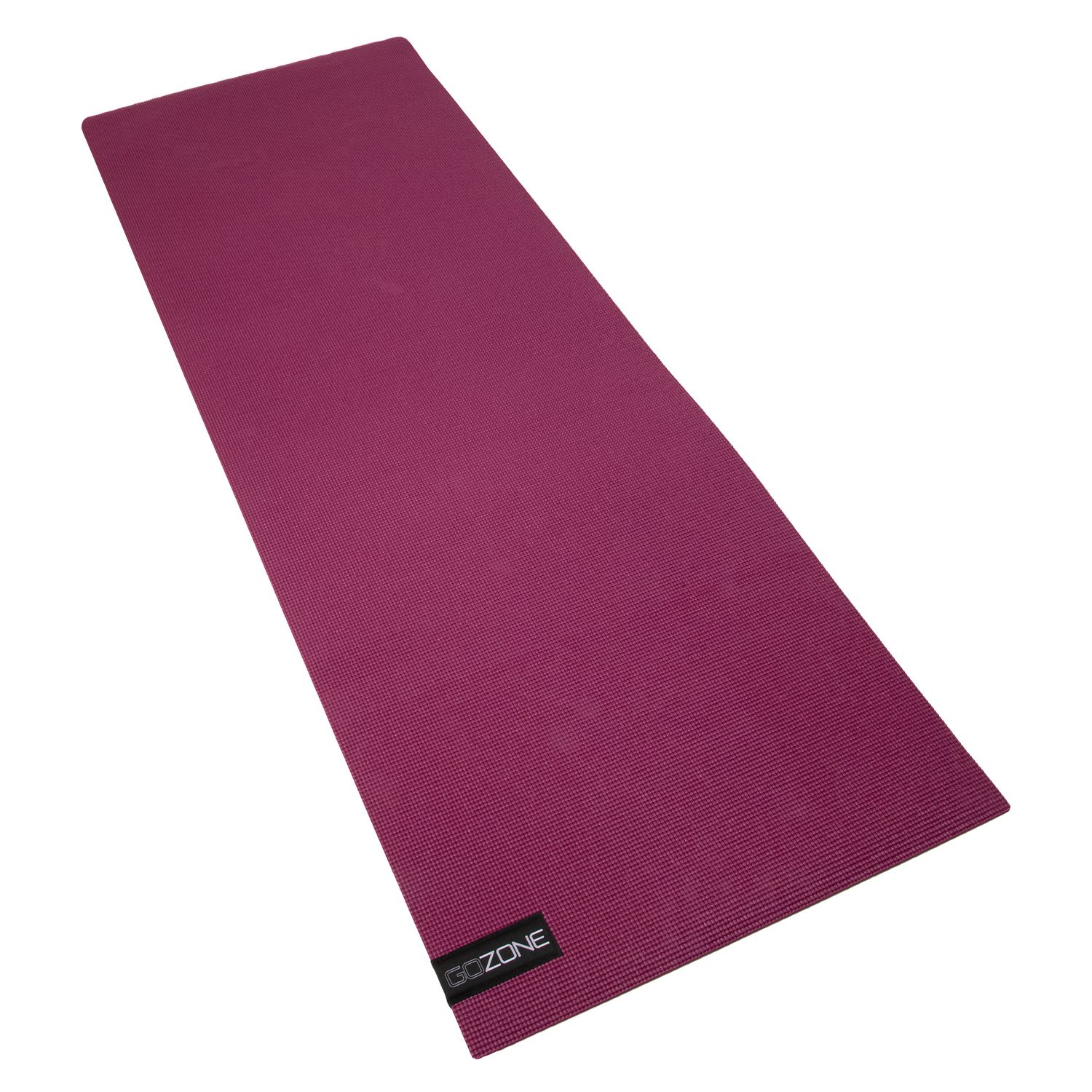 Solana Yoga Mat 1 Thick W/Nylon Strap for Men & Women - Non Slip Exercise  Mat f