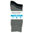 thumbnail image 2 of Secret® 3pk Cotton Crew Socks, 2 of 2