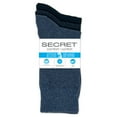 thumbnail image 2 of Secret® 3pk Cotton Crew Socks, 2 of 2