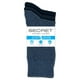 Mi-chaussette Secret® en coton 3pk Tailles 6 à 10 – image 2 sur 2