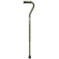 thumbnail image 1 of Hugo Adjustable Offset Handle Cane with Reflective Strap, Rainforest, 1 of 2