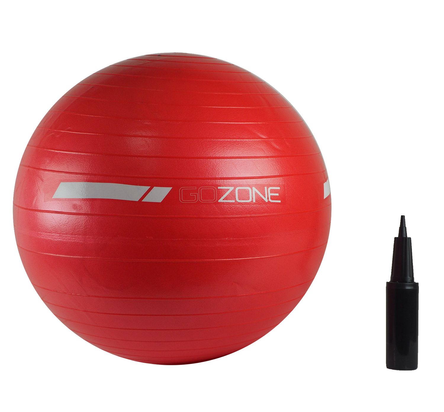 Ballon d'exercice GoZone Pompe à main incluse 