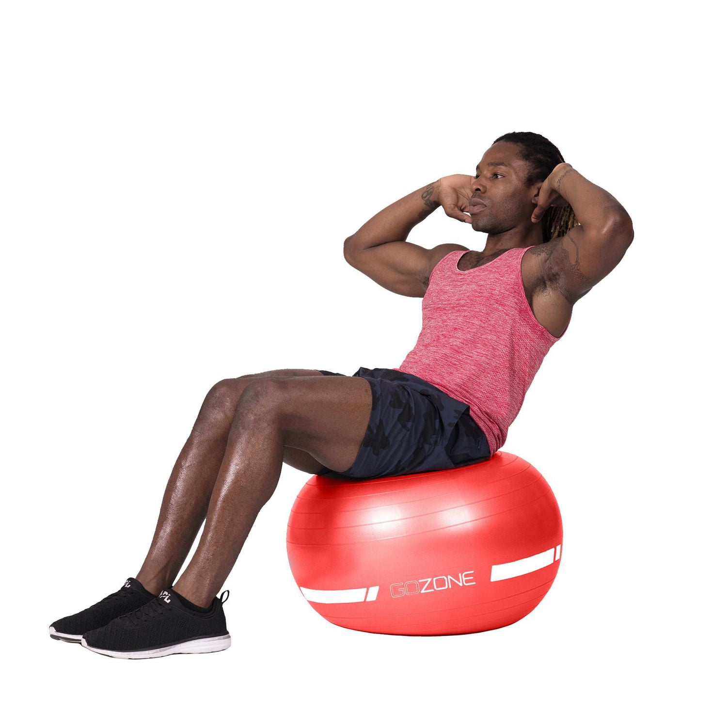 GoZone Exercise Ball, Hand pump included 