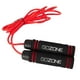 Corde à sauter alourdie 1 lb GoZone – Rouge/noir Longueur réglable – image 1 sur 5