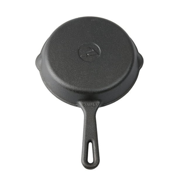 Ozark Trail 4-piece Cast Iron Skillet Set with Handles and Griddle