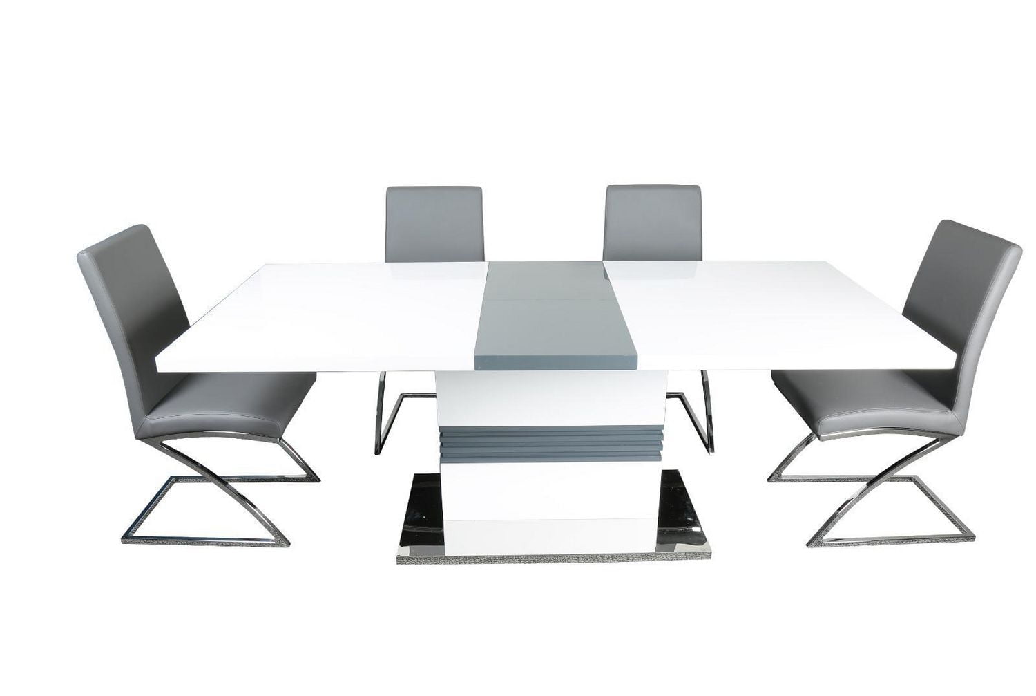 Canadian Maxwell Grey Extension Dining Table Walmart Canada