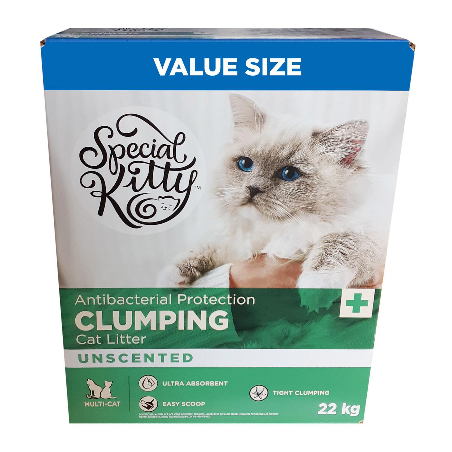 Special Kitty Antibacterial Protection Clumping Cat Litter Unscented