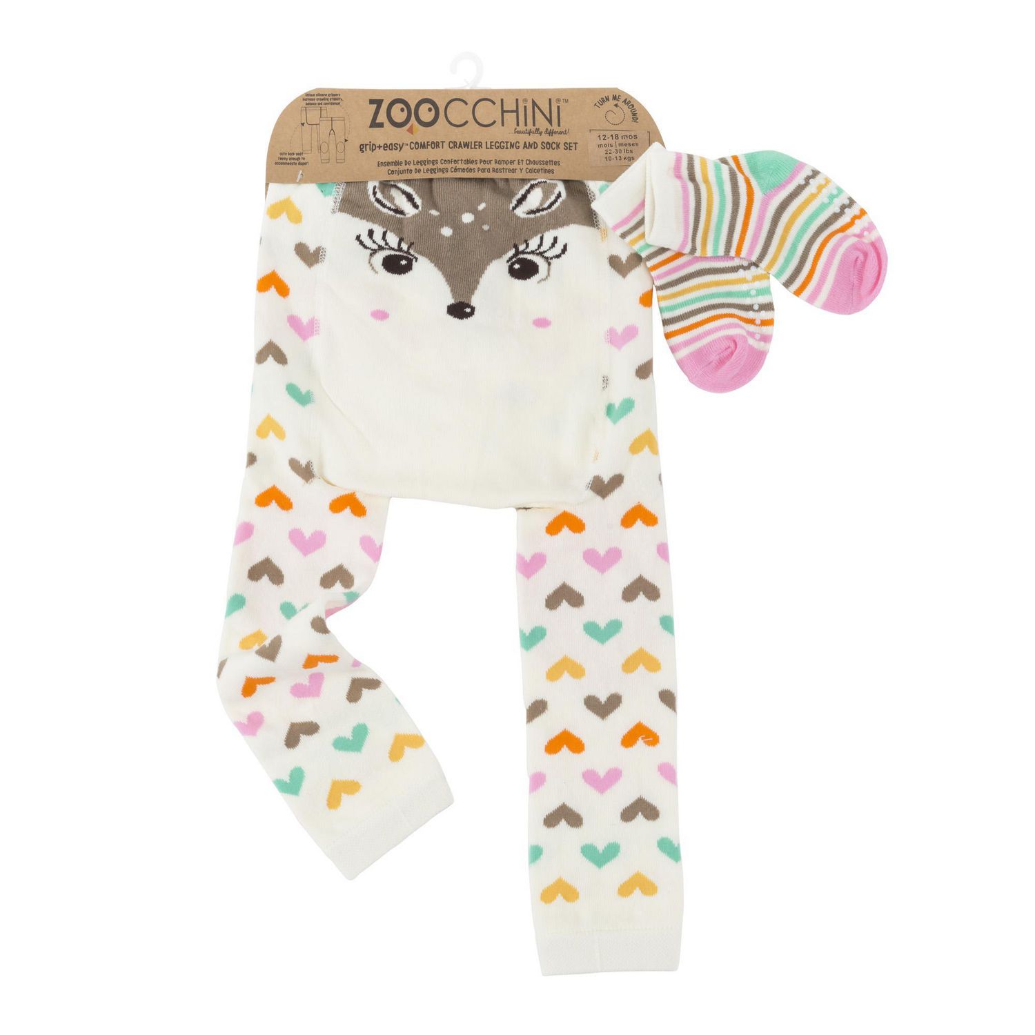 leggings with socks for babies