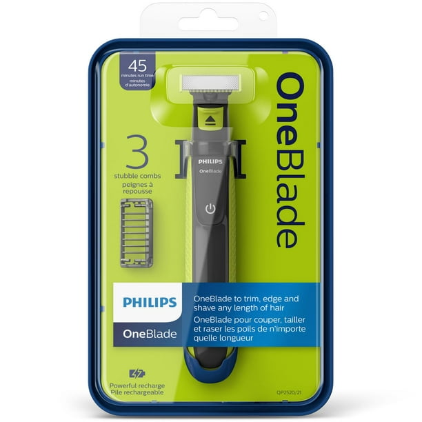 Philips OneBlade Hybrid Electric Trimmer and Shaver, QP2520/21 