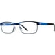 Monture de lunettes DG42 de Danny Gokey pour hommes en bleu mat – image 1 sur 1