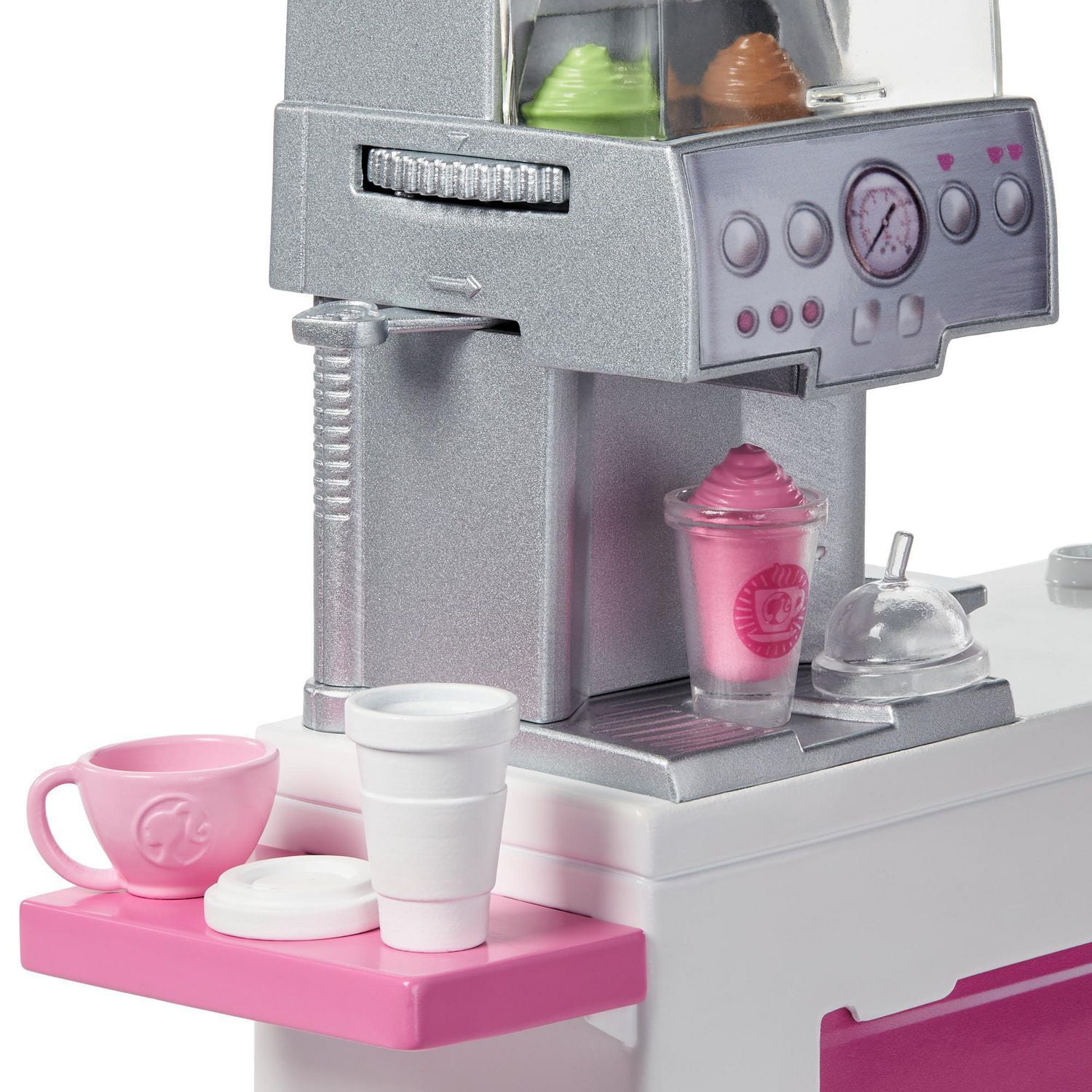 coffee shop barbie set