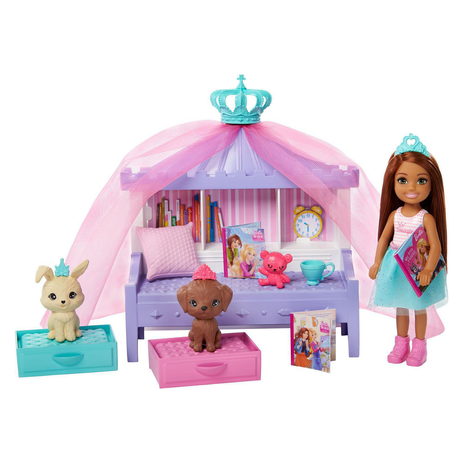Barbie Doll Playset And Closet Accessory — Toy Kingdom