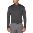 thumbnail image 1 of Ben Hogan Performance Men's Solid Lightweight Long Sleeve Polo Shirt, 1 of 2