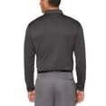 thumbnail image 2 of Ben Hogan Performance Men's Solid Lightweight Long Sleeve Polo Shirt, 2 of 2