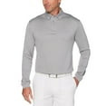 thumbnail image 1 of Ben Hogan Performance Men's Solid Lightweight Long Sleeve Polo Shirt, 1 of 2
