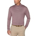 thumbnail image 1 of Ben Hogan Performance Men's Solid Lightweight Long Sleeve Polo Shirt, 1 of 2