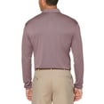 thumbnail image 2 of Ben Hogan Performance Men's Solid Lightweight Long Sleeve Polo Shirt, 2 of 2