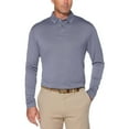 thumbnail image 1 of Ben Hogan Performance Men's Solid Lightweight Long Sleeve Polo Shirt, 1 of 2