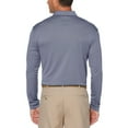thumbnail image 2 of Ben Hogan Performance Men's Solid Lightweight Long Sleeve Polo Shirt, 2 of 2