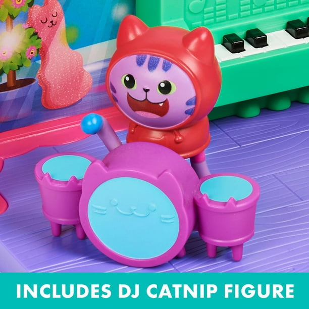 Gabby et la maison magique – Pièce musicale avec figurine de DJ Catnip