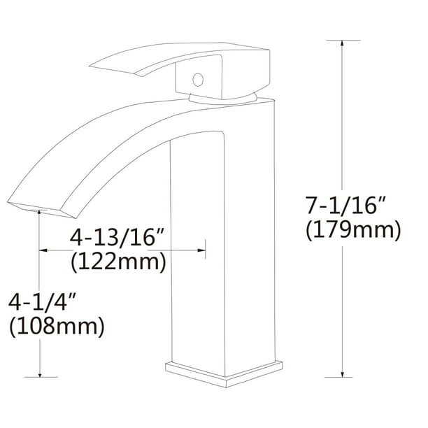 American Imaginations 19.75-in. W Above Counter White Vessel Set for 1 Hole Center Faucet