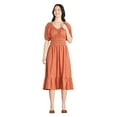 thumbnail image 1 of George Women's Smocked Maxi Dress, 1 of 6