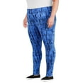 thumbnail image 2 of George Plus Women's Printed Basic Legging, 2 of 6
