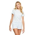 thumbnail image 1 of No Boundaries Women's Pajama 2-Piece Set, 1 of 6