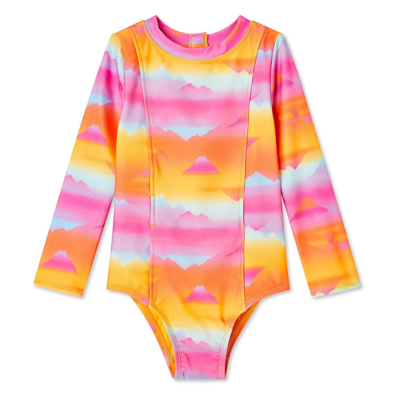 George Toddler Girls' Adaptive Rash Guard 1-Piece