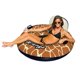 Coussin gonflable Wildthings™ pour piscine de Swimline, imprimé girafe, 1 mètre – image 3 sur 3