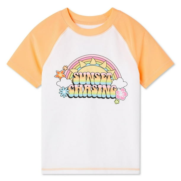 George Girls' Short Sleeve Rash Guard - Walmart.ca