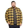 thumbnail image 1 of George Big Men's Flannel Shirt, 1 of 6