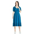 thumbnail image 1 of George Women's Smocked Maxi Dress, 1 of 6