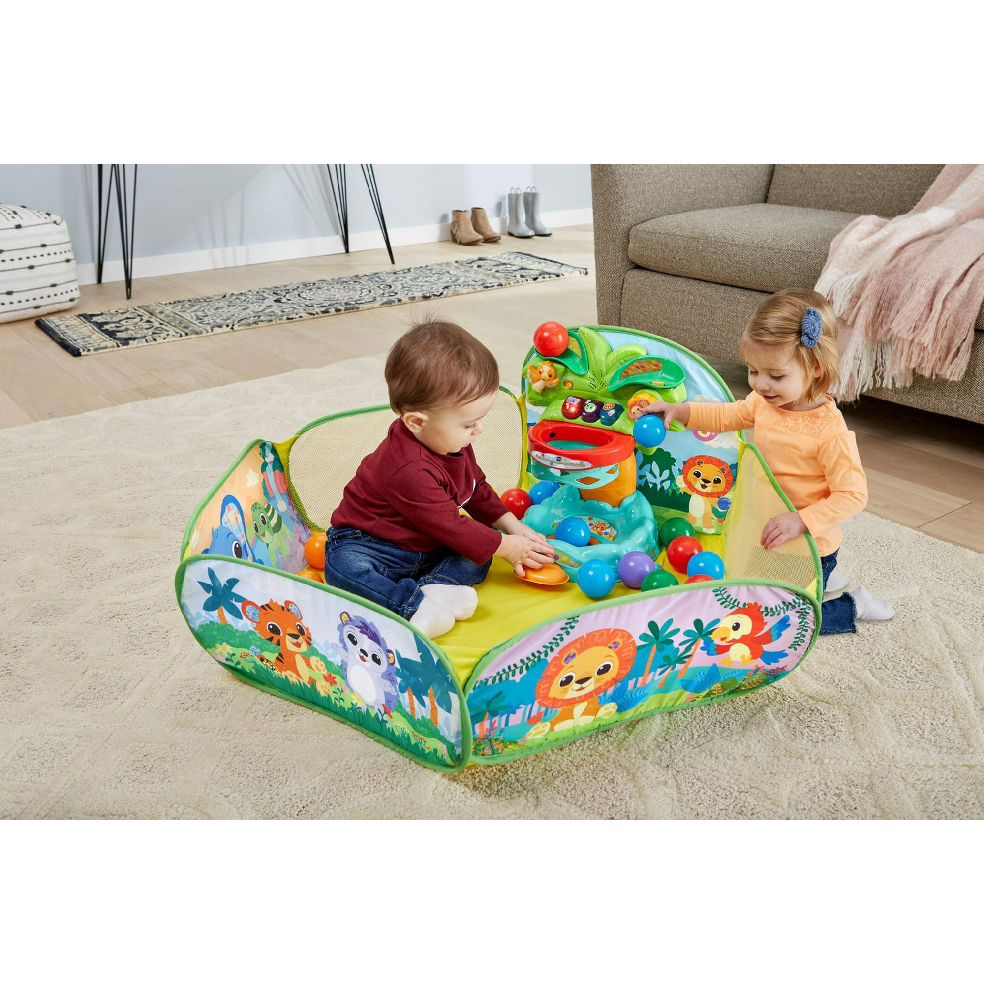 VTech Pop-a-Balls Pop & Count Ball Pit - Walmart Exclusive- French Version,  9-36 Months 