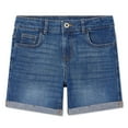 thumbnail image 1 of George Girls' Midi Denim Short, 1 of 2