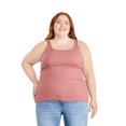 thumbnail image 1 of George Plus Women's Rib Tank, 1 of 6