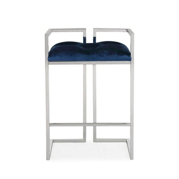 Home Gear Square Arms Counter Stool