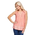 thumbnail image 1 of Iyla Women's Border Printed Top, 1 of 6