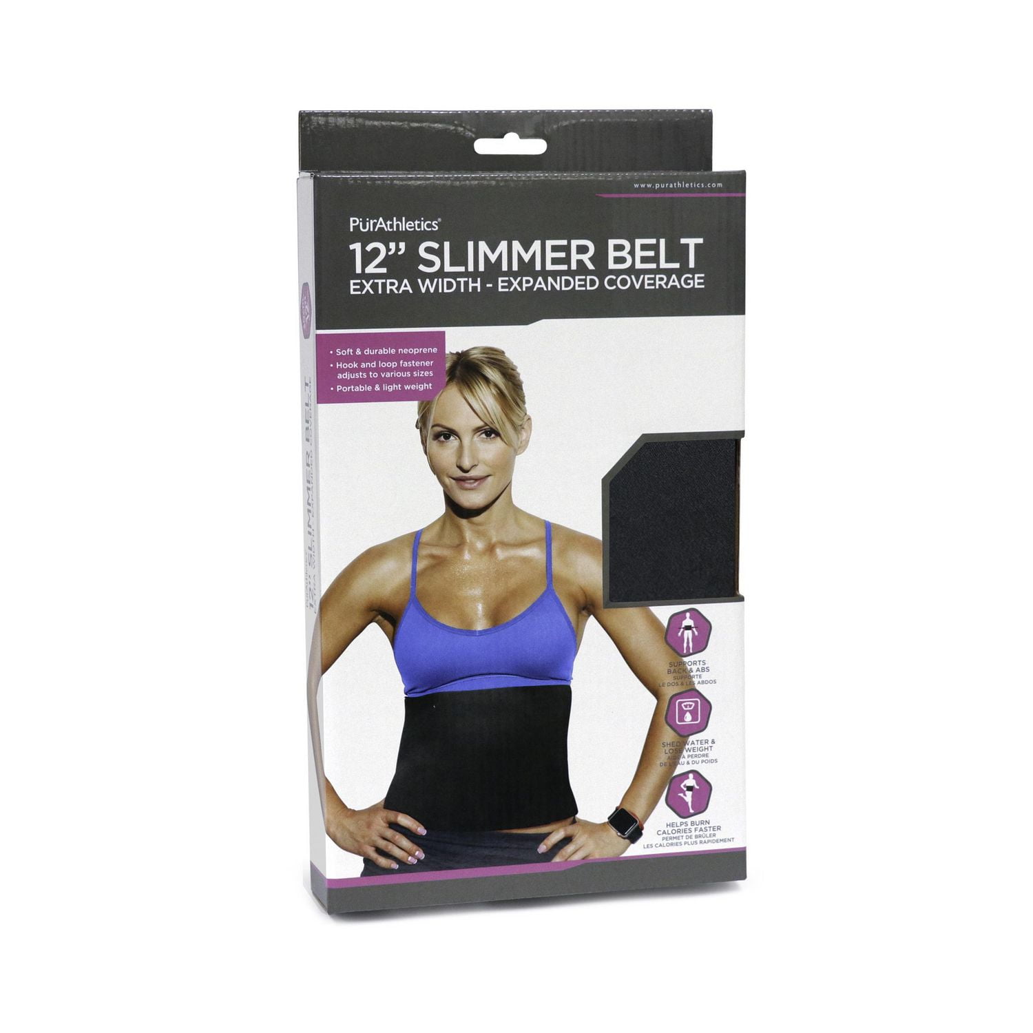 FITNESS SLIMMER BELT 12IN PREMIU QUALITY HELPS SHED EXCESS WATER - SAYAL  Electronics and Hobbies
