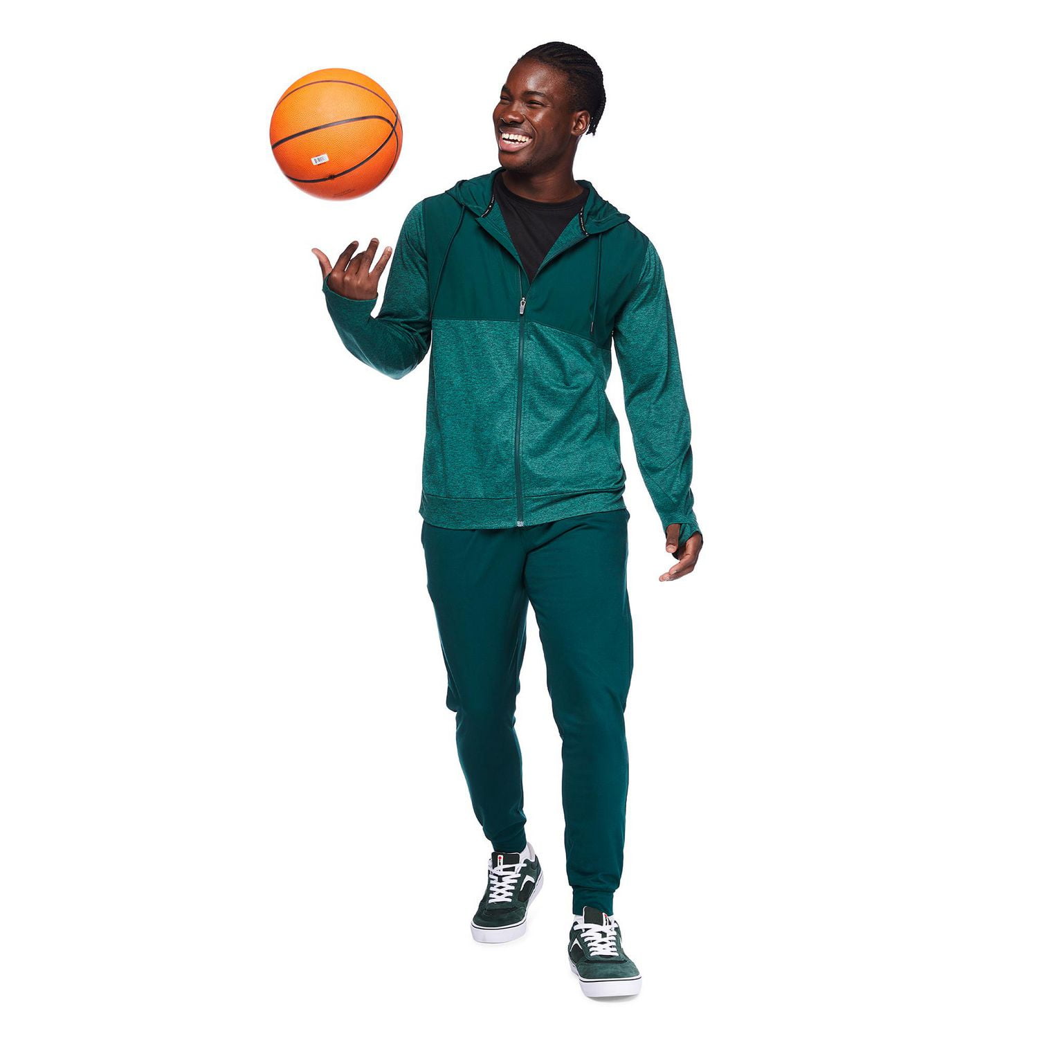 Athletic Works Men's Active Long Sleeve Hoodie