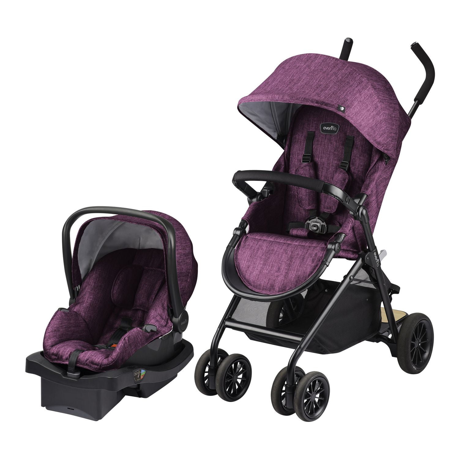 Evenflo sibby travel system with litemax car outlet seat