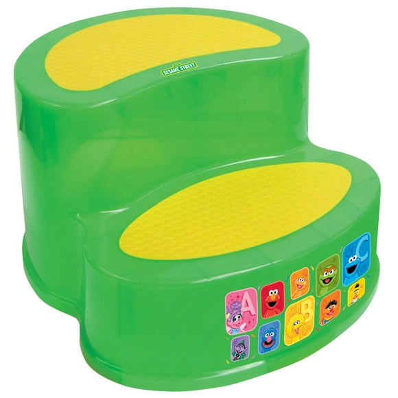 Sesame Street 2 Tier Step Stool