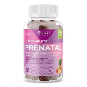 SUKU Vitamins, The Complete Prenatal, Gummy Multivitamins 42ct