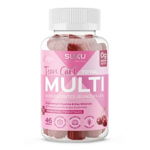 SUKU Vitamins, Teen Girl, Gummy Multivitamins 46ct