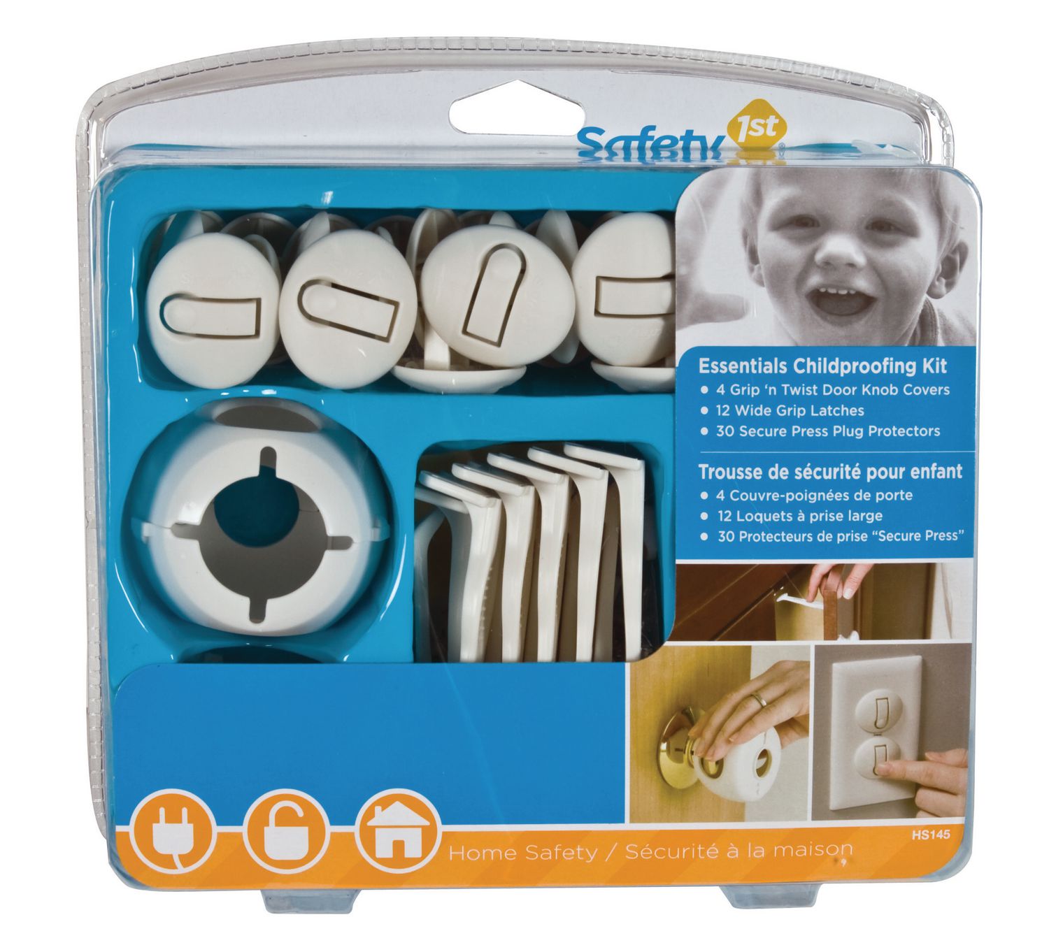 Safety 1st Essentials Child Proofing Kit 46 Piece Baby Children Kids HS145 NEW 