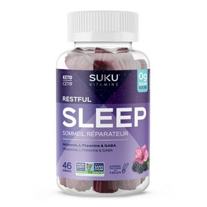 SUKU Vitamins, Restful Sleep, Gummy Sleep Supplement 46ct