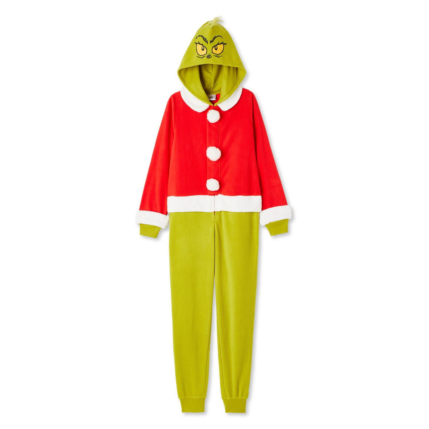 Grenouillère père Noël Le Grinch pour toute la famille Tailles pour toute la famille