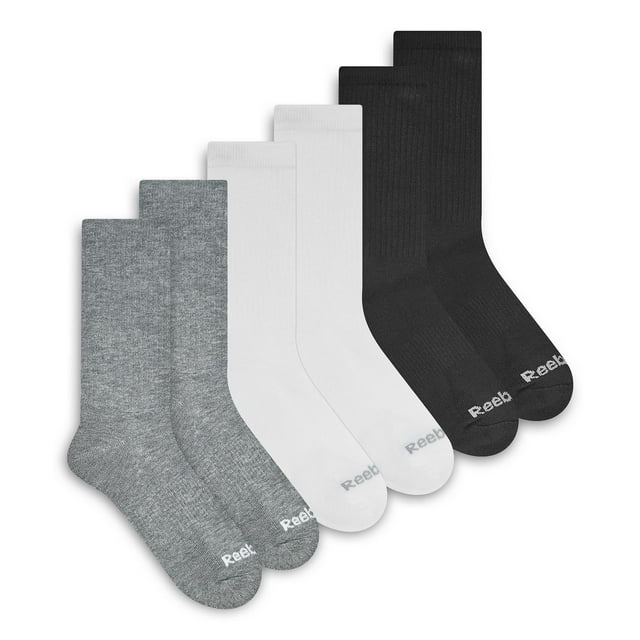 Reebok 6Pk Crew Cushion