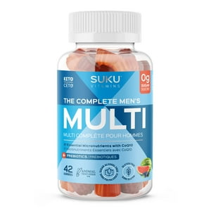 SUKU Vitamins, Men's Multi, Gummy Multivitamins 42ct