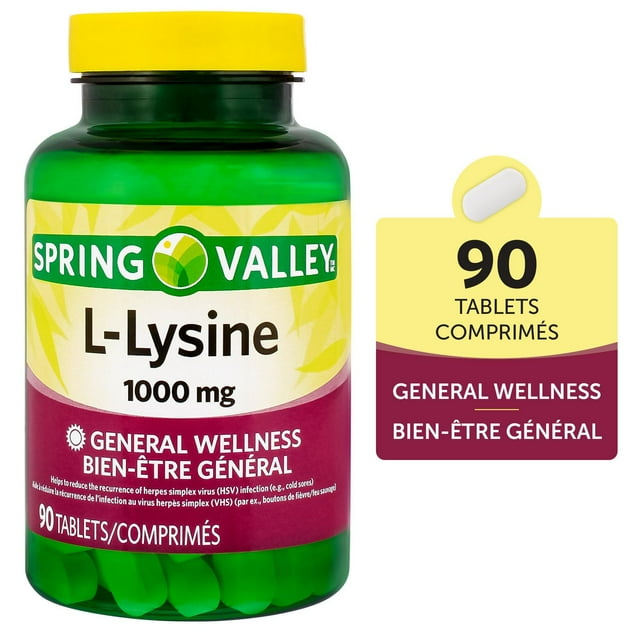 Spring Valley L-Lysine, 1000 mg